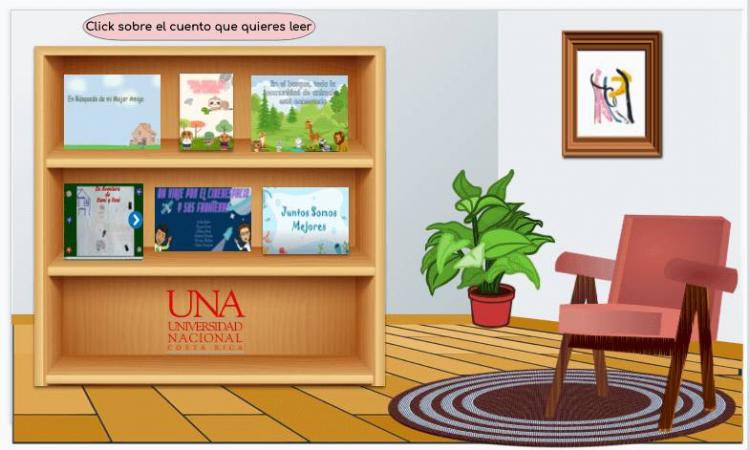 Estudiantes de la UNA elaboran cuentos digitales para promover la lectura en niños y niñas