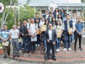 Estudiantes del centro de educación media gubernamental polivalente "Concepción de Guarajambala" visitan la UPNFM