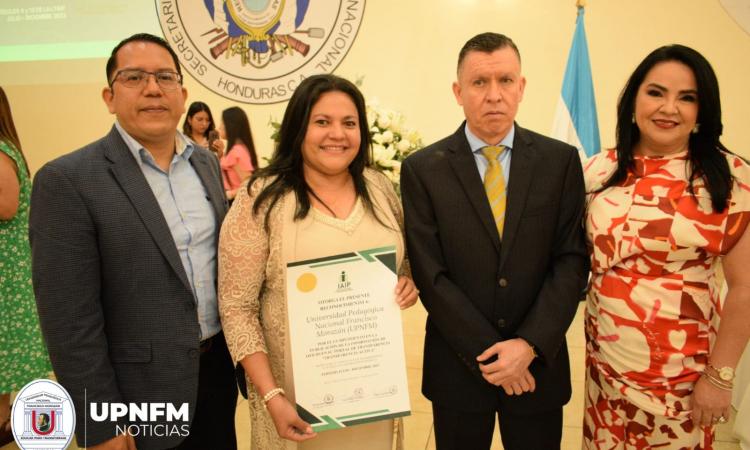 UPNFM recibe 100% en transparencia