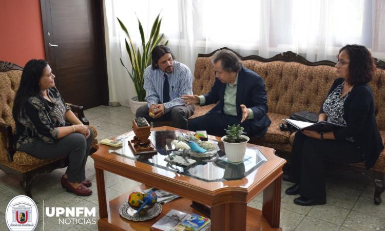 UPNFM y asociación filarmónica coral analizan alianza