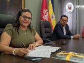 UPNFM Y UES suscriben convenio de cooperación