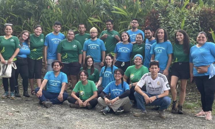 Estudiantes de la UTN y la UCR realizaron voluntariado en el Territorio Indígena Cabécar Bajo Chirripó