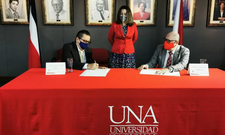 UTN y UNA firman convenio marco de cooperación para desarrollar acciones conjuntas