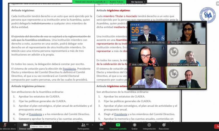 La Carrera de Contabilidad y Finanzas – Contaduría Pública fue admitida en el  Consejo Latinoamericano de Escuelas de Administración – CLADEA