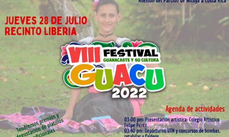 Sede de Guanacaste de la UTN realizará Festival Guanacaste y su Cultura  del 26 al 30 de julio
