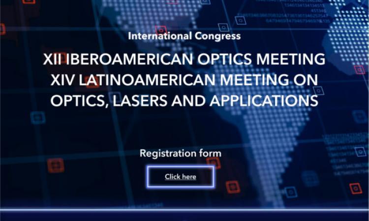 Costa Rica será sede del XI Encuentro Iberoamericano de Óptica y el XIV Encuentro Latinoamericano de Óptica, Láseres y Aplicaciones