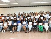 Entrega de Certificado al Mérito a estudiantes de la UTP Chiriquí
